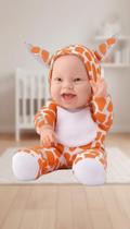 Boneca Bebê Fantasia de Girafa 30cm Boneca Bebê Fantasia de Girafa 30cm