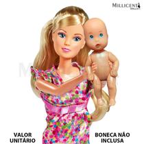 Boneca Bebê Filho B4rbie Articulado Grávida Bonecas - Barbie