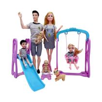 Boneca Bebê Grávida Mamãe Papai Ken Acessórios Playset Para Meninas Presente De Aniversário De Natal