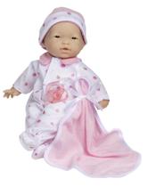 Boneca Bebê JC Toys Berenguer La Baby - 28cm - Asiática Rosa