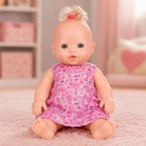 Boneca Bebê Lia Passeio Adijomar Infantil Rosa