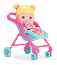 Boneca Bebê Little Dolls Alive Passeio - 19cm - Divertoys