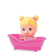 Boneca Bebê Little Dolls Banheirinha - Loira - Divertoys