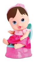 Boneca Bebê Little Dolls Faz Xixi Alive Menina - Divertoys