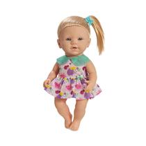 Boneca Bebê Loira Com Acessórios De Papinha Menina Brincar - Pupee Boneca Bebê Loira Com Acessórios De Papinha Menina Brincar - Pupee