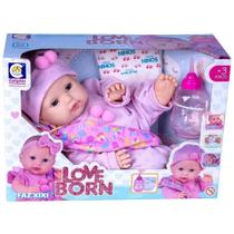 Boneca Bebê Love Born Faz Xixi Cotiplás - 2608 Boneca Bebê Love Born Faz Xixi Cotiplás - 2608