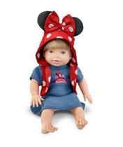 Boneca Bebe Mania Minnie Mouse - Roma Brinquedos