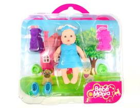 Boneca Bebe Mania Pet 4503 Roma