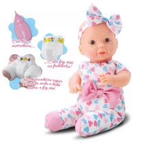 Boneca Bebê Micy Faz Xixi De Verdade, C/ Fralda E Mamadeira Boneca Bebê Micy Faz Xixi De Verdade, C/ Fralda E Mamadeira