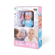 Boneca Bebê Milk Brinquedos