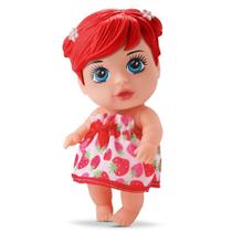 Boneca Bebê Mini Bee Hugs Frutinha 0984 - Bee Toys Boneca Bebê Mini Bee Hugs Frutinha 0984 - Bee Toys