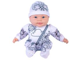Boneca Bebê Miyo Minha Pequena Artista Com Canetinhas Menina Boneca Bebê Miyo Minha Pequena Artista Com Canetinhas Menina