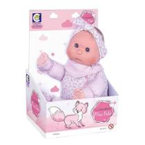 Boneca Bebe New Born com Chupeta - Cotiplas 2615