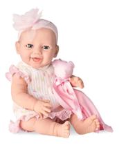 Boneca Bebê Newborn Reborn Dengo - Divertoys