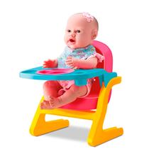 Boneca Bebê Primeira Papinha Com Acessórios - Diver Toys
