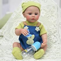 Boneca bebê PUAMUBUA 18 polegadas corpo macio de vinil realista Boneca bebê PUAMUBUA 18 polegadas corpo macio de vinil realista