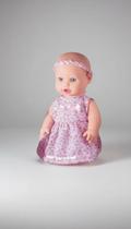 Boneca Bebê Que Faz Xixi com Acessórios