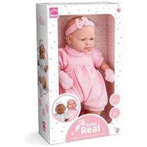 Boneca Bebê Real estilo Bebê Reborn Roma - 7896965250757