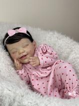 Boneca Bebê Reborn Ana Dolls Branca 50 Cm Vinil Silicone Boneca Bebê Reborn Ana Dolls Branca 50 Cm Vinil Silicone