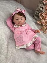 Boneca bebe reborn artesanal corpo em tecido olhos azuis Boneca bebe reborn artesanal corpo em tecido olhos azuis
