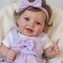 Boneca Bebê Reborn BABESIDE Vead 50 cm Realista com Acessórios Boneca Bebê Reborn BABESIDE Vead 50 cm Realista com Acessórios