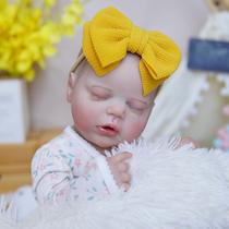 Boneca Bebê Reborn Brastoy Silicone Realista 48cm Kit Acessórios Conjunto Roupa Mamadeira Chupeta Pelúcia Fralda Certidão