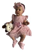 Boneca Bebe Reborn By Baby Dolls Molde Chloe Pano Versao 2