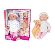 Boneca Bebe Reborn Com Acessorios Bonequinha Riborn Nenem Real Bebezinho Reborne Riborni