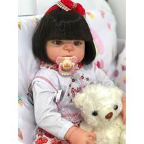 Boneca Bebê Reborn Corpo De Silicone Realista Pronta Entrega