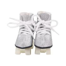 Boneca Bebê Reborn De 18 Polegadas, Patins De Lantejoulas, Acessórios De Roupas, Brinquedos Da Boneca Bebê Reborn De 18 Polegadas, Patins De Lantejoulas, Acessórios De Roupas, Brinquedos Da