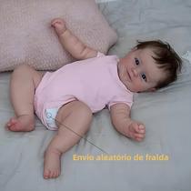Boneca Bebê Reborn De Silicone Macio, 50cm, 20 Polegadas, Realista, Recém-nascido, Brinquedo,