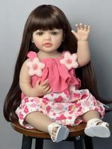 Boneca Bebê Reborn De Silicone Macio De 55 Cm, Realista, 22 Polegadas, Princesa, Arte, Presente De