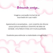 Boneca Bebe Reborn De Silicone Menina Realista Acessórios