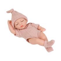 Boneca Bebê Reborn De Silicone Vinil 20cm À Prova D'água, Mini Boneca Fofa Para Meninas, Presente