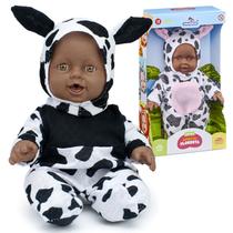 Boneca Bebê Reborn Fantasia De Animais Da Floresta Em Vinil Macio Coleção 20 Cm