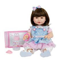 Boneca Bebe Reborn Laura Baby Alexia Shiny Toys