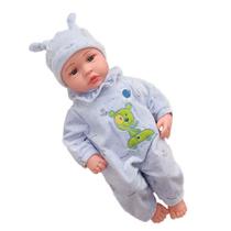 Boneca Bebê Reborn Laura Baby Cry Valentim com 6 Acessórios Mecanismo, Ri, Chora e Faz Som - Shiny Toys 000536