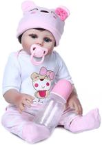 Boneca Bebe Reborn Laura Baby Daylin 000818 - Shiny - Shiny Toys