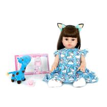 Boneca Bebê Reborn - Lori 45 cm Corpo 100% Vinil 1815 Boneca Bebê Reborn - Lori 45 cm Corpo 100% Vinil 1815