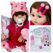Boneca Bebe Reborn Menina Barata Realista