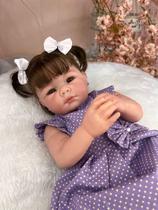 Boneca Bebê Reborn Menina Linda Princesa Com Mamadeira Boneca Bebê Reborn Menina Linda Princesa Com Mamadeira