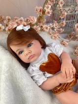 Boneca Bebê Reborn Menina Super Realista - Enxoval Completo Boneca Bebê Reborn Menina Super Realista - Enxoval Completo