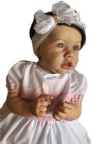 Boneca Bebê Reborn Menino Baby Dolls Em Vinil 45cm