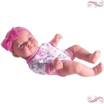 Boneca Bebê Reborn Mini Cheirinho Amor Petit Dormindo 23 cm