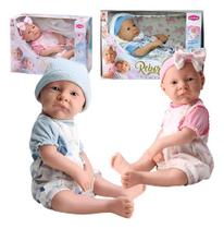 Boneca Bebe Reborn Premium Realista Pode Dar Banho Presente