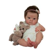 Boneca Bebê Reborn Realista De 18 Polegadas, Toque Macio, Bettie Recém-Nascido, Pele 3D, Cabelo Boneca Bebê Reborn Realista De 18 Polegadas, Toque Macio, Bettie Recém-Nascido, Pele 3D, Cabelo