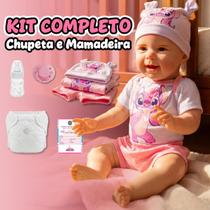Boneca Bebê Reborn Realista Original Silicone Maize Pode Dar Banho Boneca Bebê Reborn Realista Original Silicone Maize Pode Dar Banho