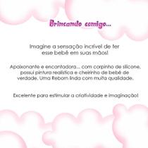 Boneca Bebê Reborn Realista Siliconada Bolsa 20 Acessórios Boneca Bebê Reborn Realista Siliconada Bolsa 20 Acessórios