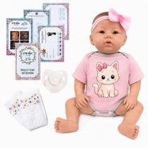 Boneca Bebê Reborn Realista Vinil Siliconado Corpo Macio Boneca Bebê Reborn Realista Vinil Siliconado Corpo Macio