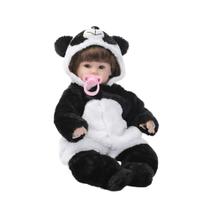Boneca Bebê Reborn Urso Panda